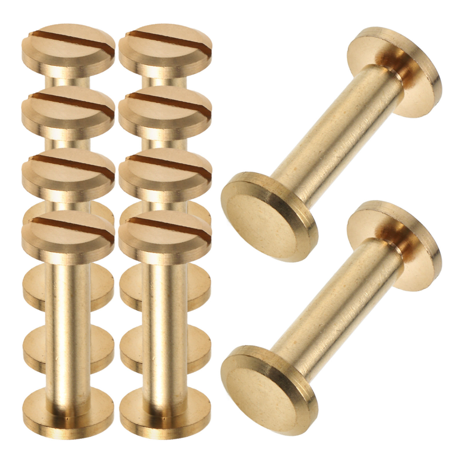 10Pcs Binding Screws Copper Sc - Woodworking Book บทวิจารณ์และราคา