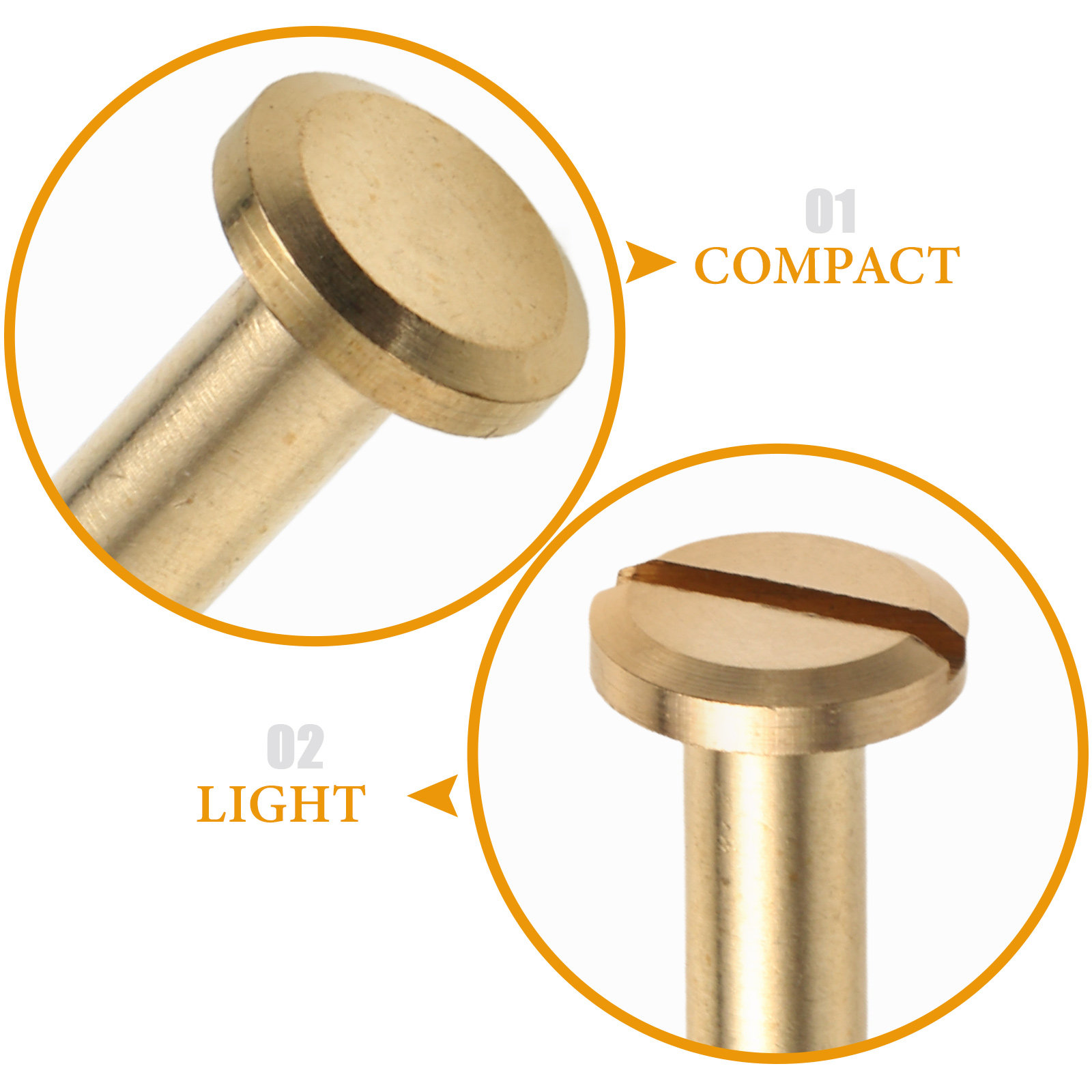 10Pcs Binding Screws Copper Sc - Woodworking Book บทวิจารณ์และราคา