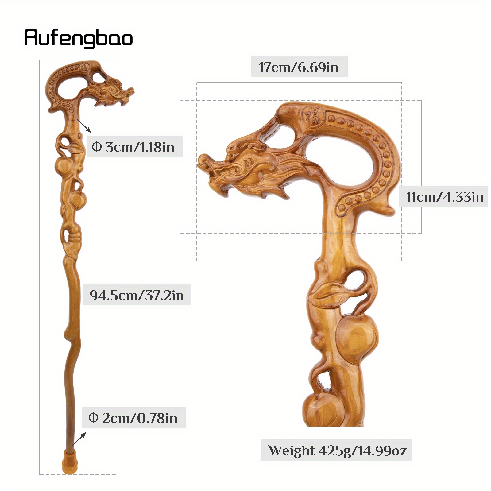 Yellow Dragon Wooden Single Jo - Woodworking Joint บทวิจารณ์และราคา