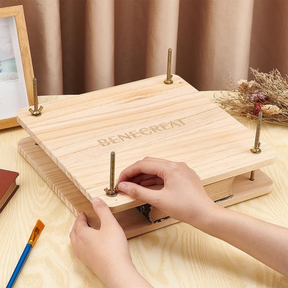 Book Press Bookbinding, Wooden - Woodworking Book บทวิจารณ์และราคา