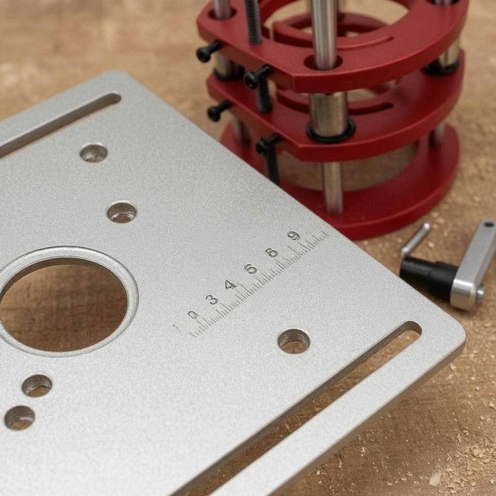 Manual Router Lift Hand Crank  - Woodworking Routers บทวิจารณ์และราคา