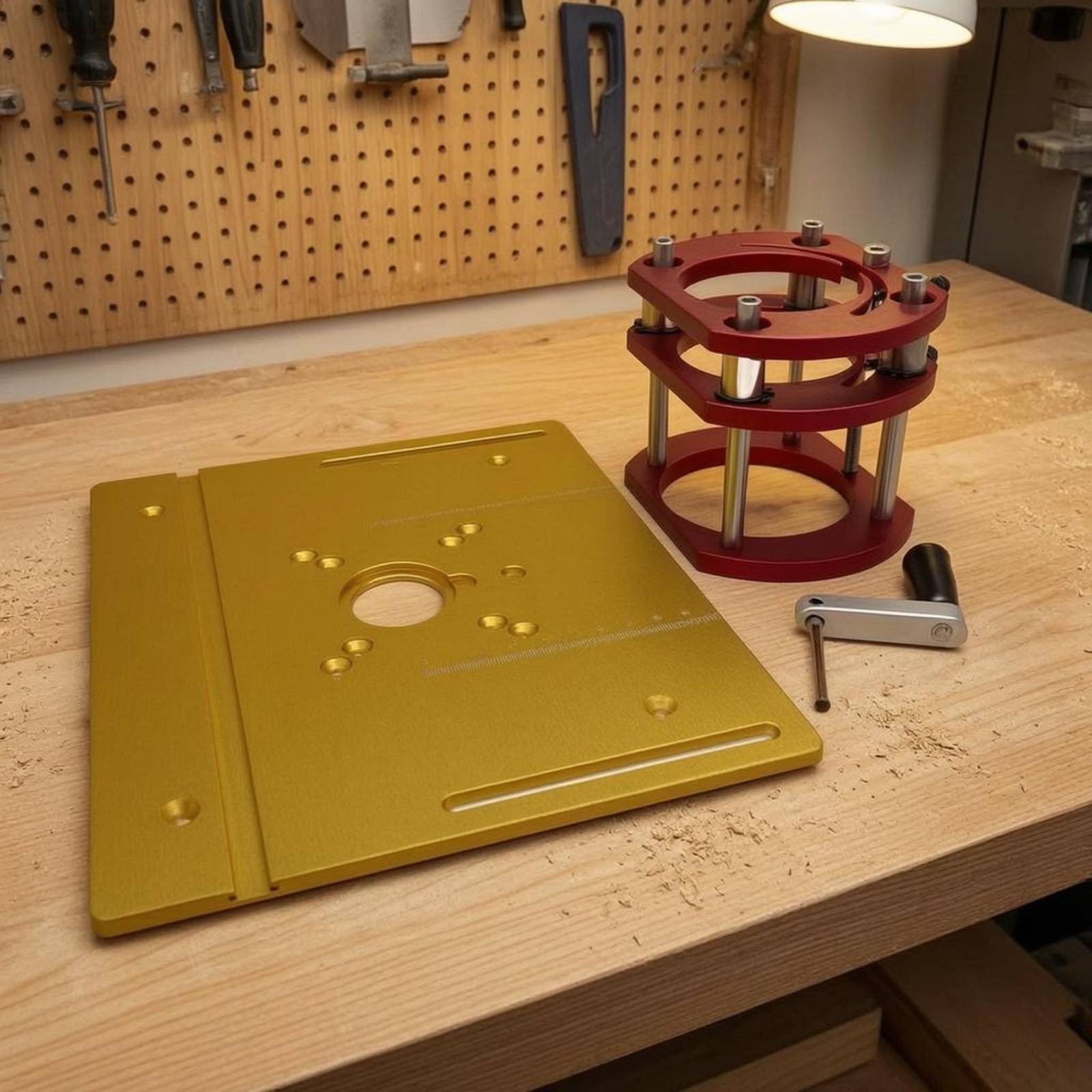 Manual Router Lift Hand Crank  - Woodworking Routers บทวิจารณ์และราคา