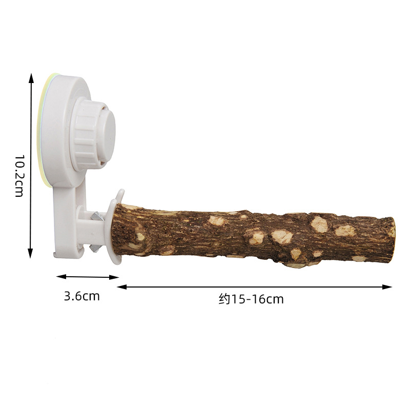 Parrot Stand with Suction Cup  - Woodworking Joint บทวิจารณ์และราคา