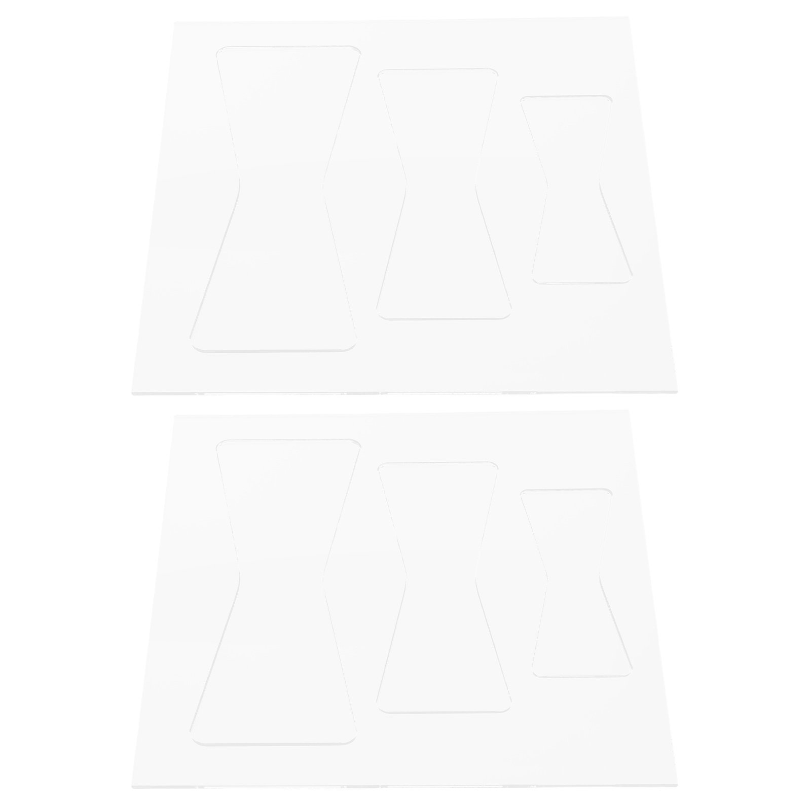 2Pcs Clear Acrylic Butterfly R - Woodworking Kits บทวิจารณ์และราคา