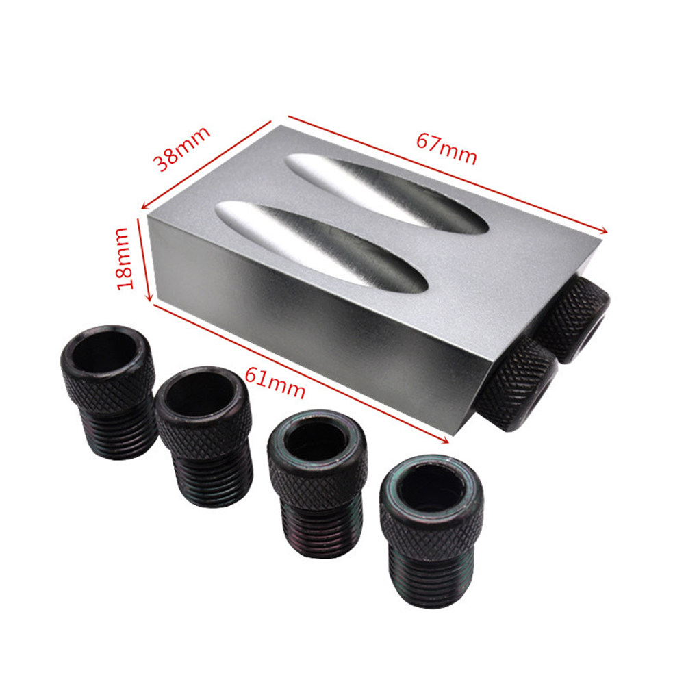 34pcs Oblique Hole Drill Set 1 - Woodworking Kits บทวิจารณ์และราคา