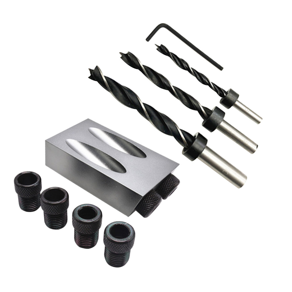 34pcs Oblique Hole Drill Set 1 - Woodworking Kits บทวิจารณ์และราคา