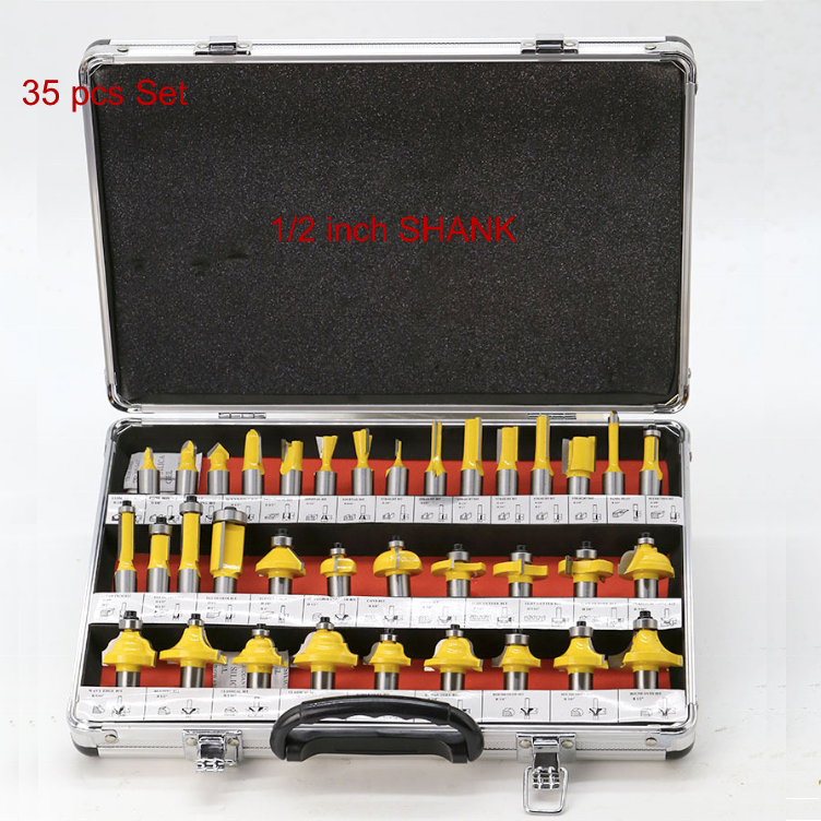 Kits005 35Pcs 1/2 Inch Tungste - Woodworking Routers บทวิจารณ์และราคา