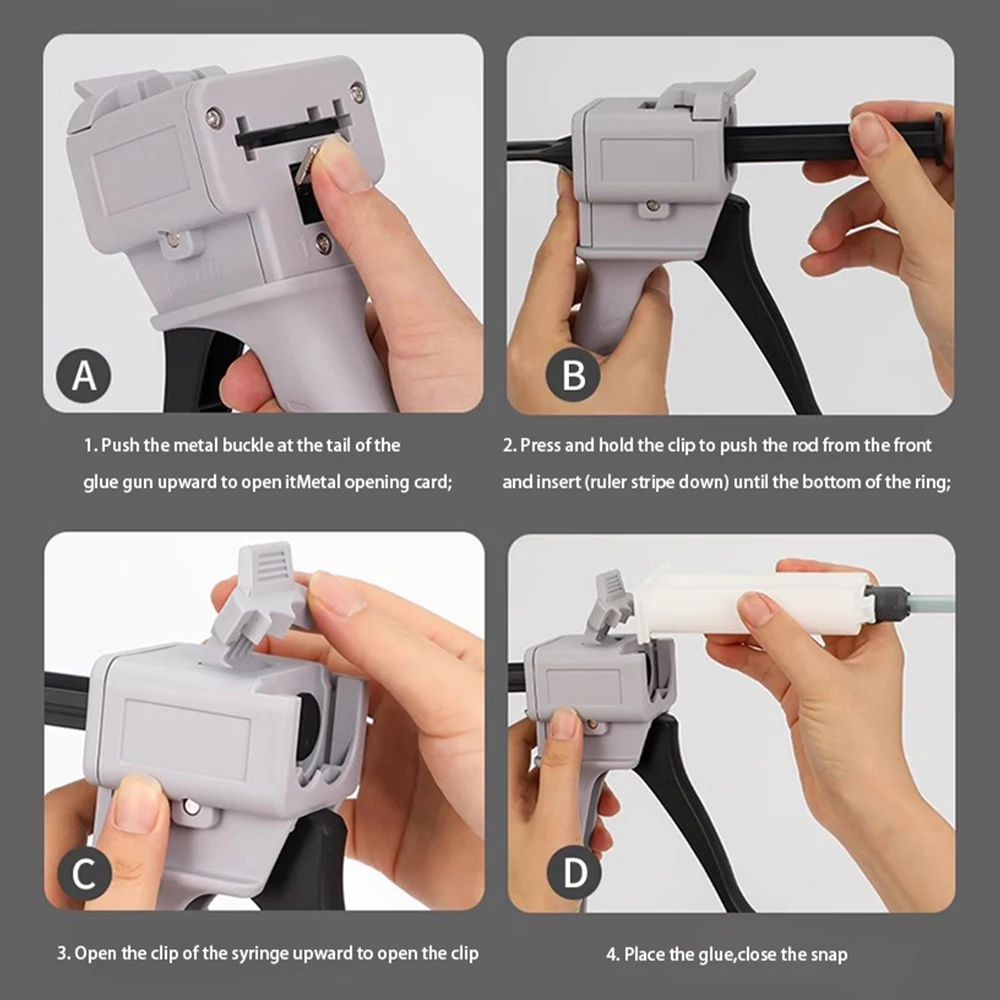 Manual1:1 2:1 10:1 glue gun Di - Woodworking Glue Applicator บทวิจารณ์และราคา