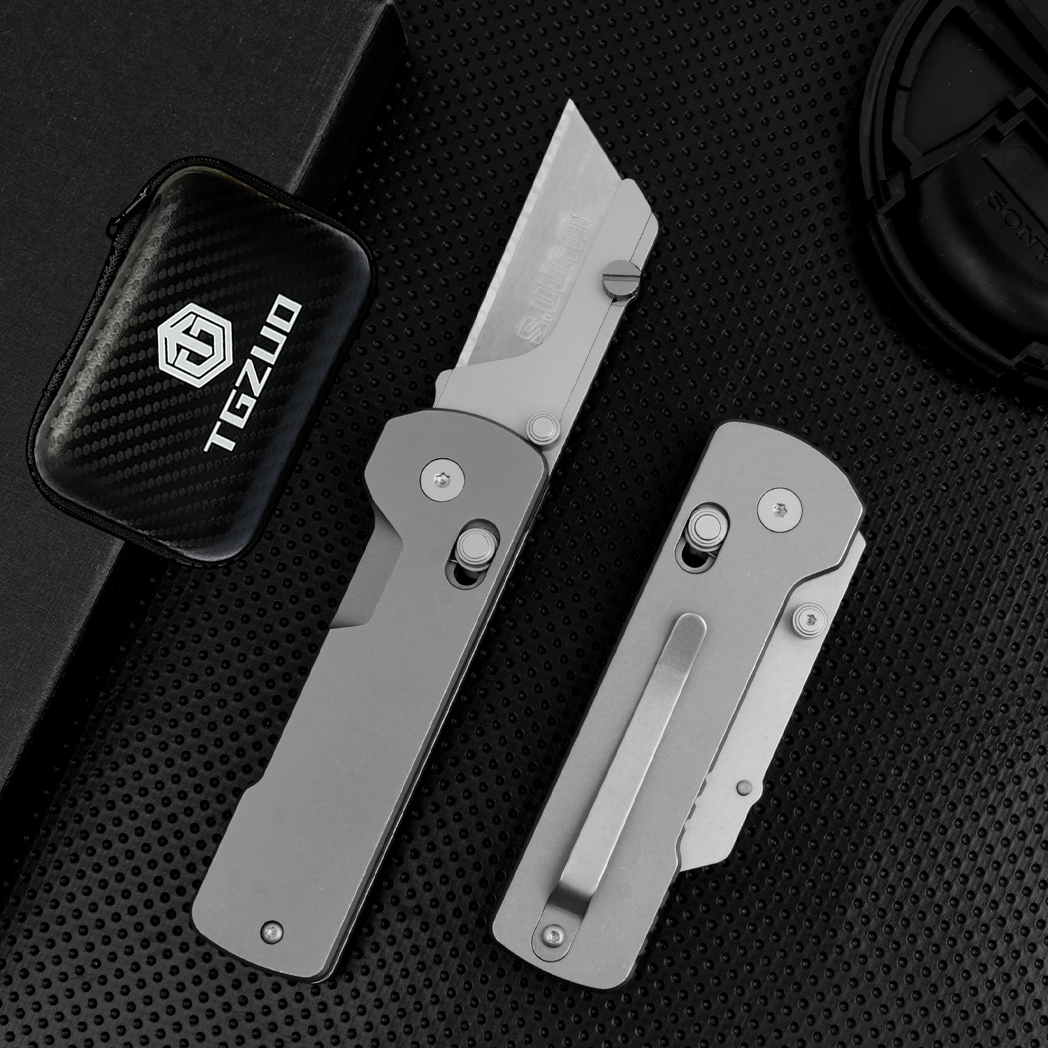 Utility Knife Titanium Alloy F - Woodworking Wallpaper บทวิจารณ์และราคา