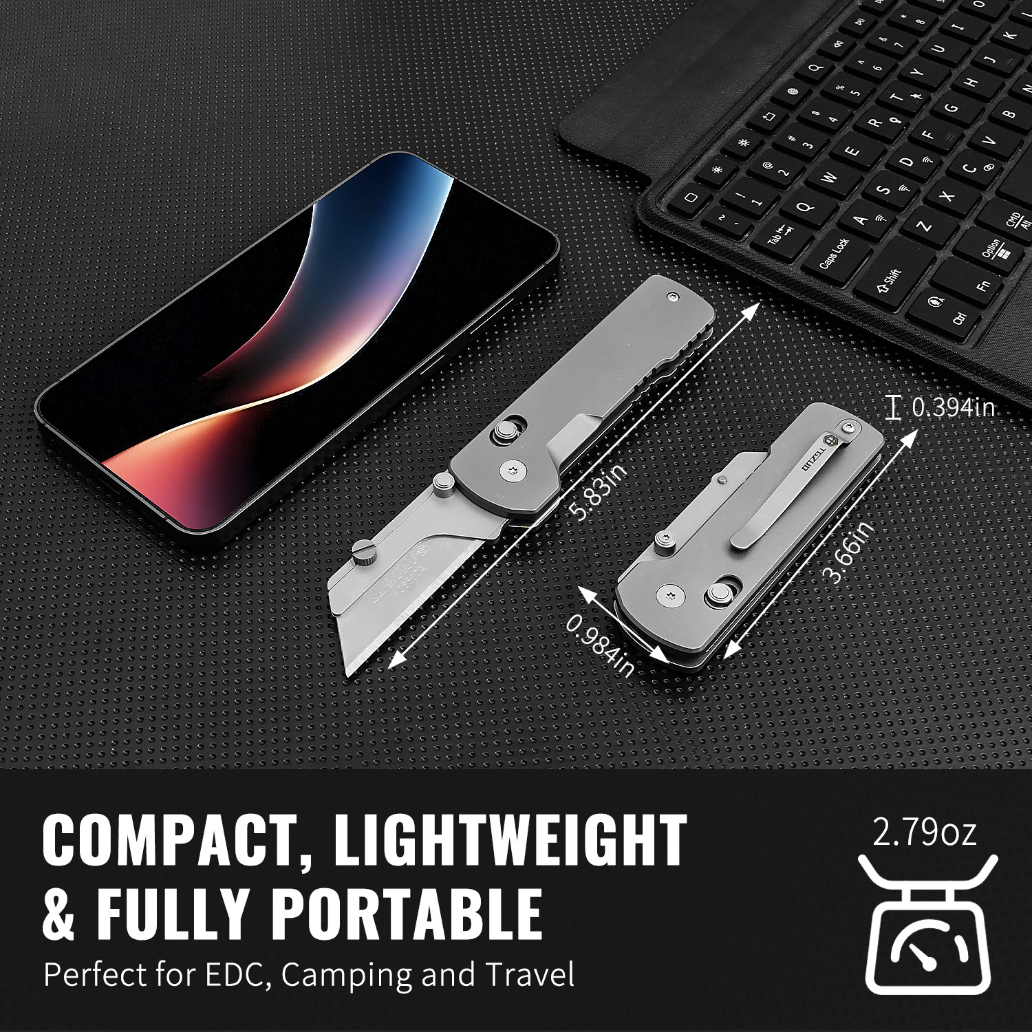 Utility Knife Titanium Alloy F - Woodworking Wallpaper บทวิจารณ์และราคา