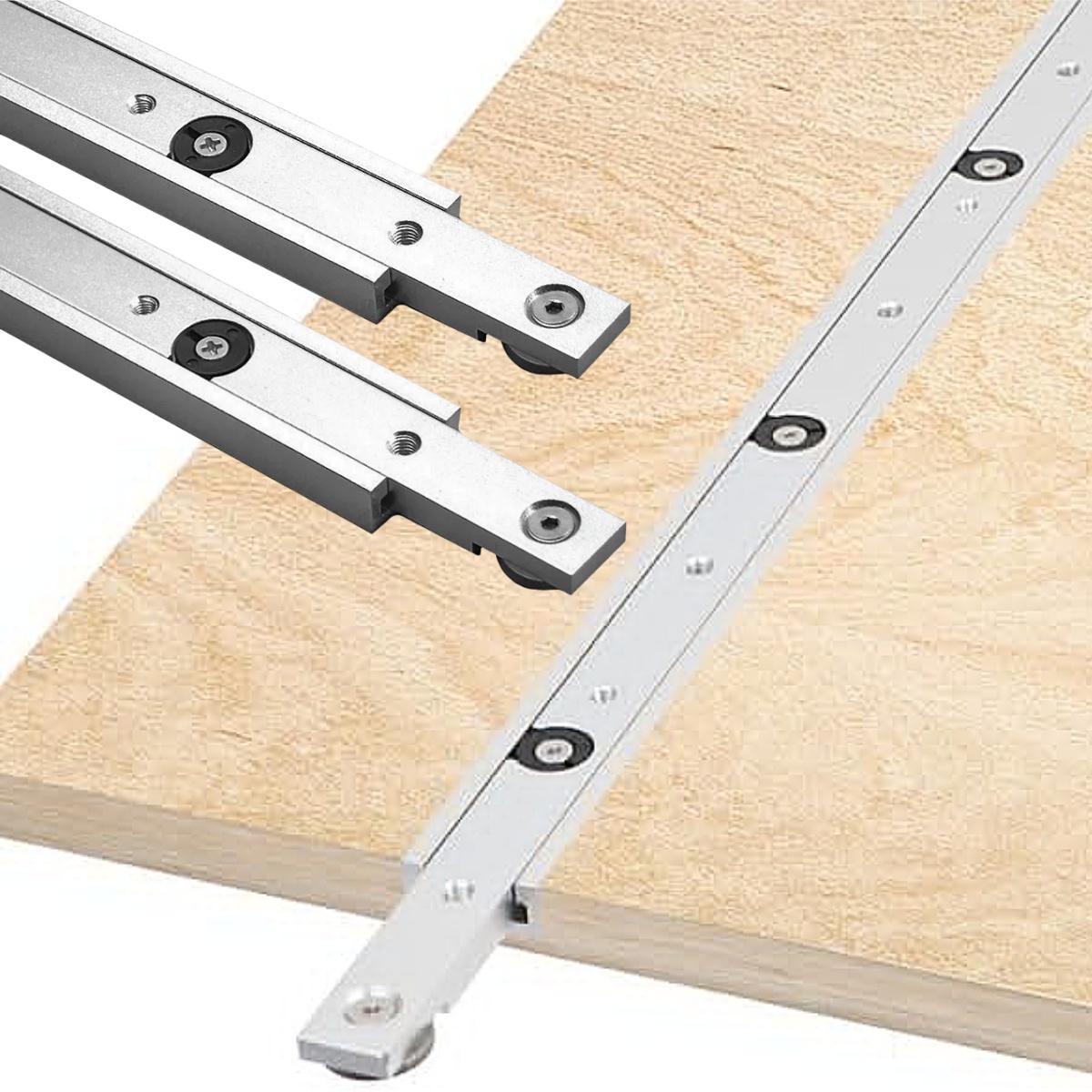1 Set Aluminium Alloy T-tracks - Woodworking Plans บทวิจารณ์และราคา
