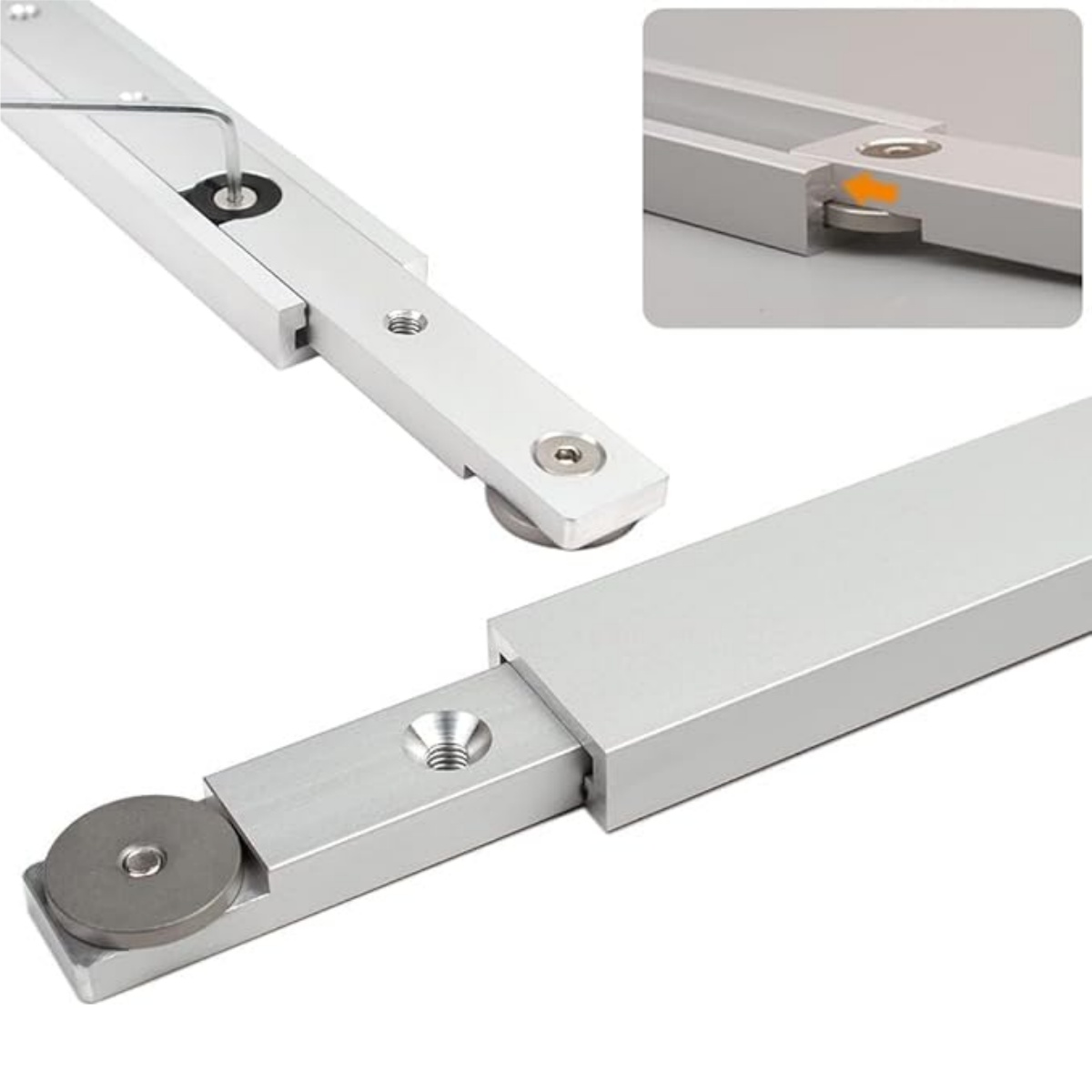 1 Set Aluminium Alloy T-tracks - Woodworking Plans บทวิจารณ์และราคา