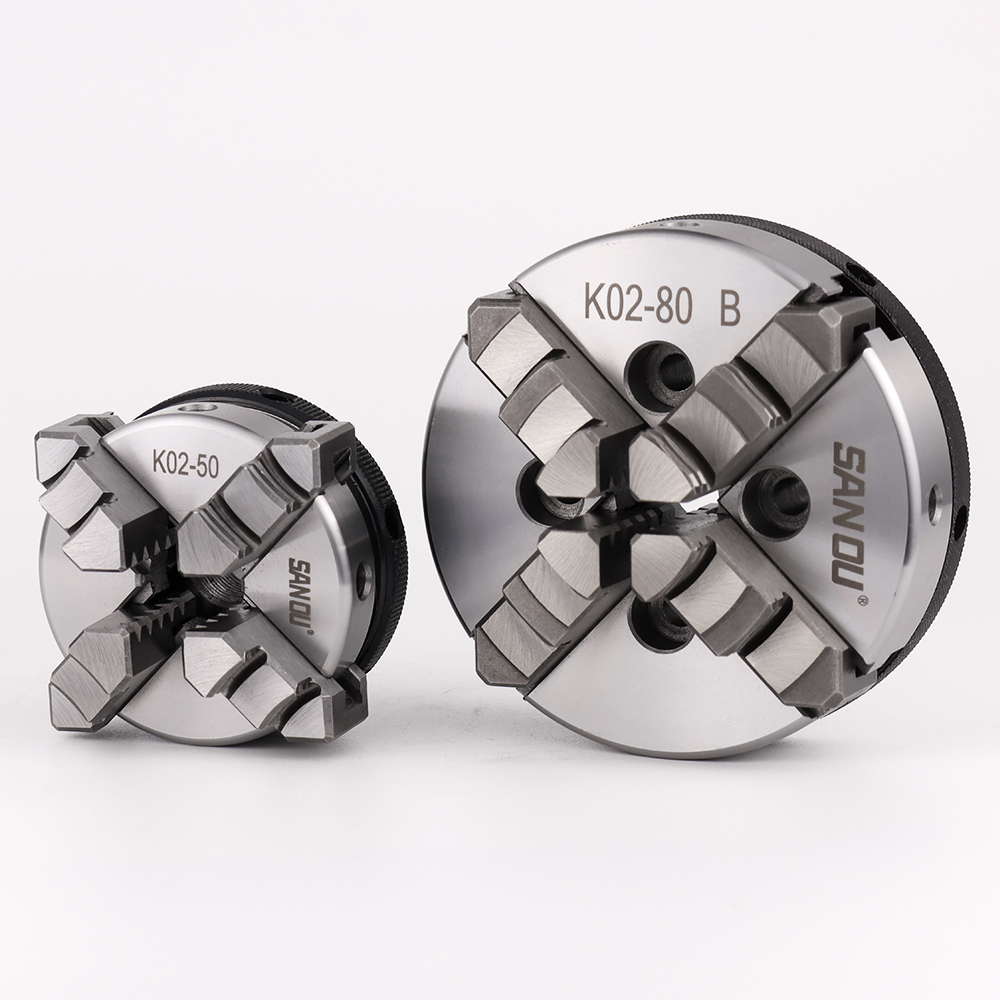 K02-50/63/80/100 4 Jaw Self-Ce - Woodworking Lathe Chuck บทวิจารณ์และราคา