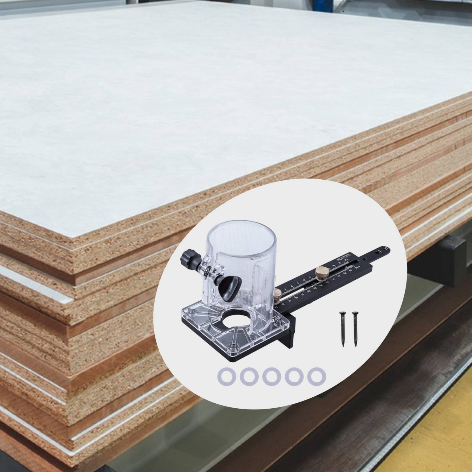Router Circle Cutting Jig Mult - Woodworking Routers บทวิจารณ์และราคา