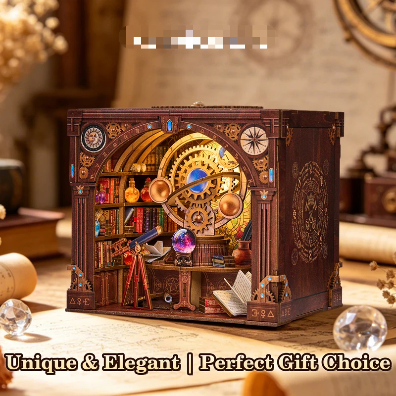 Book Nook Kit Star Trail Magic - Woodworking Book บทวิจารณ์และราคา