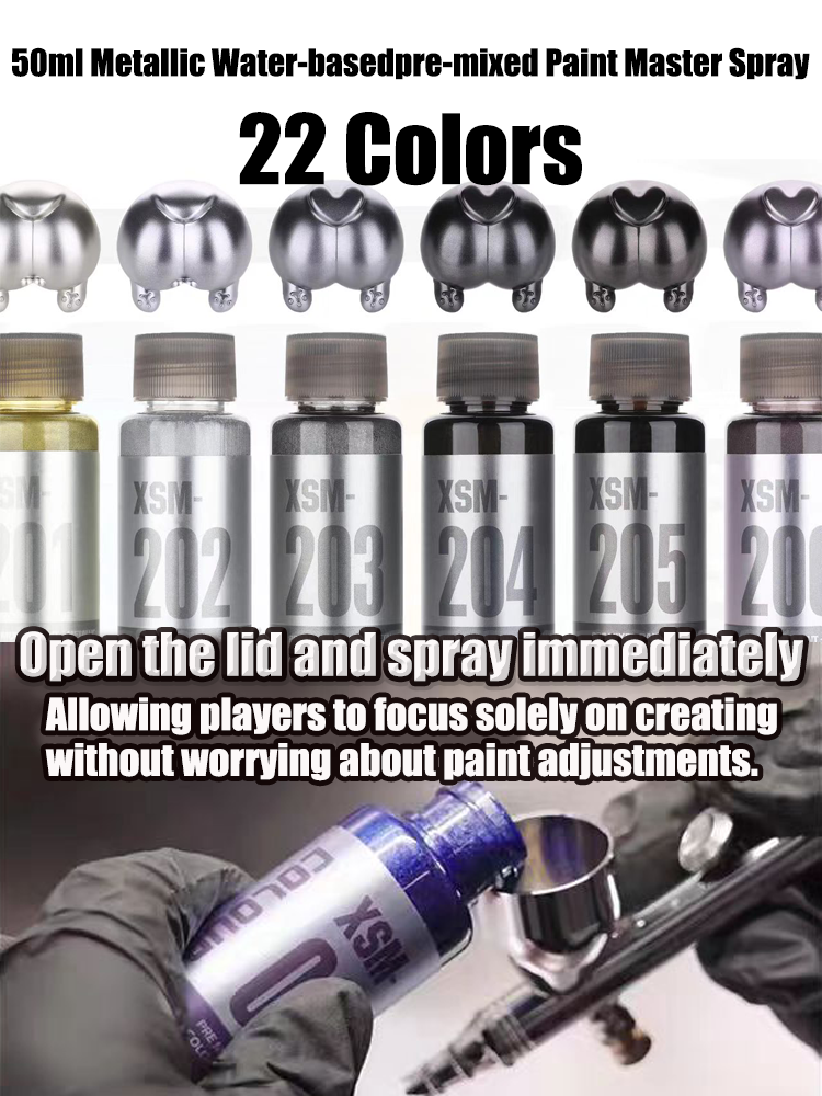 XSM 50ml Metallic Water-basedp - Woodworking Hobby Kits บทวิจารณ์และราคา