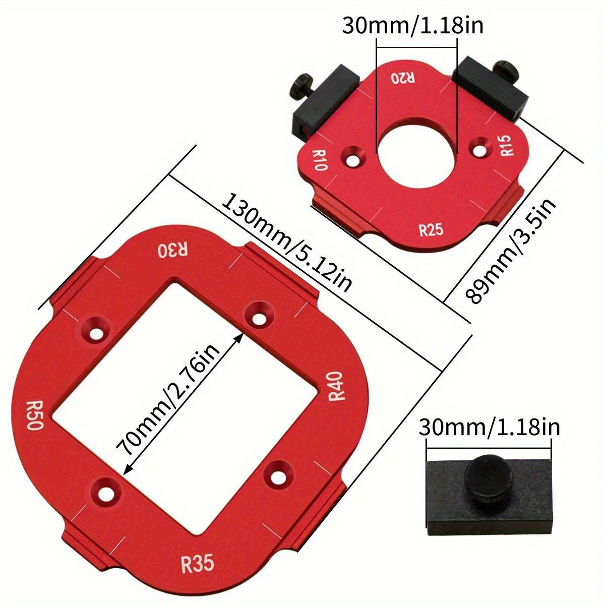 2pcs Woodworking Router Corner - Woodworking Routers บทวิจารณ์และราคา