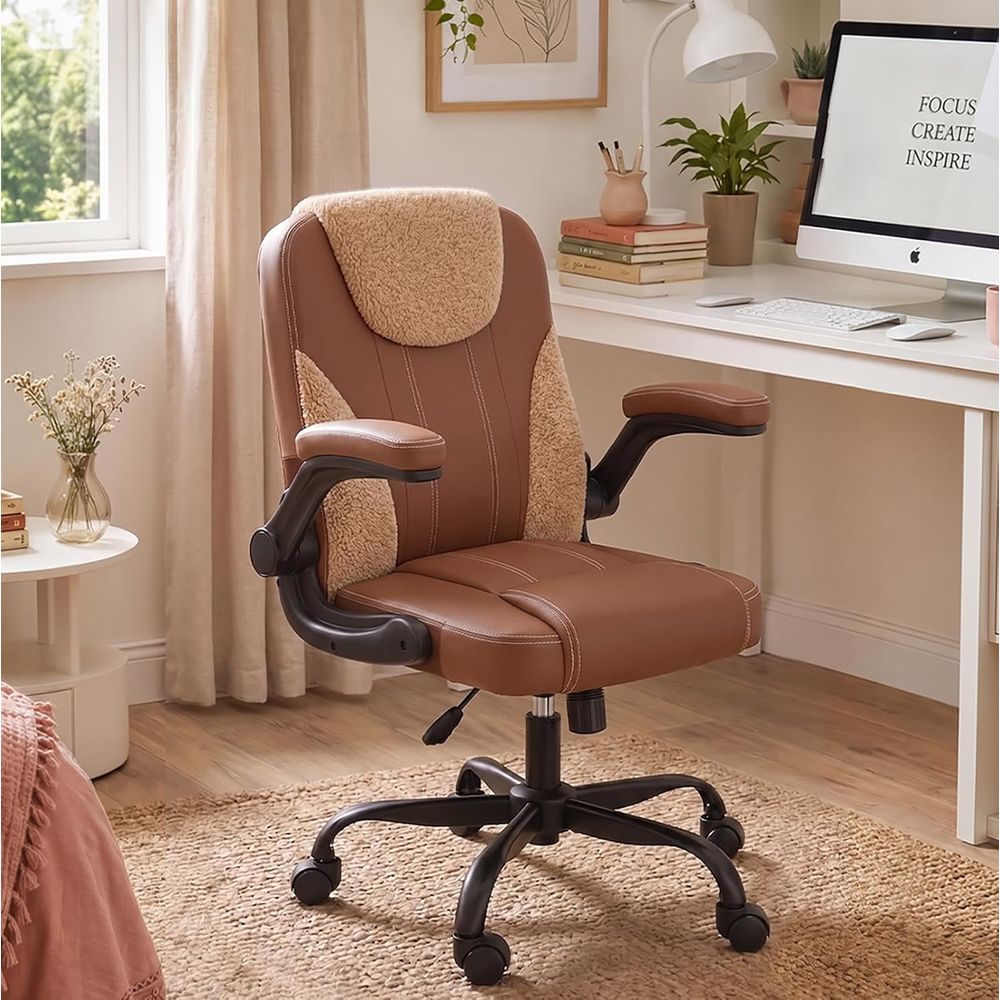 Ergonomic PU Leather Swivel Ch - Woodworking Terms บทวิจารณ์และราคา
